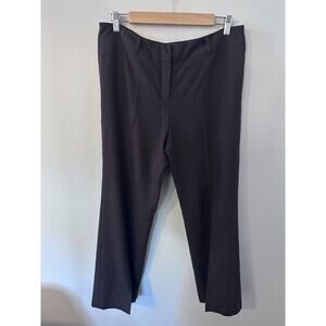 J Jill Women’s Size 14 Petite Genuine Fit At Waist Brown Pants trousers